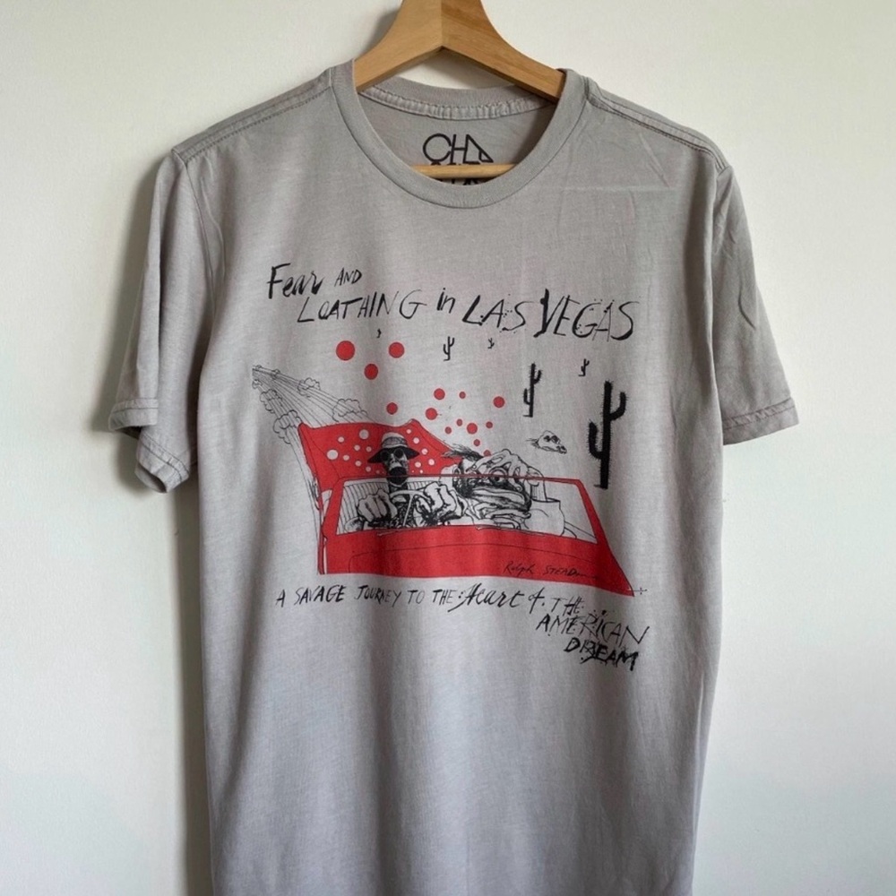 Chaser Gray Hunter S. Thompson’s T-shirt, from  Ralph Steadman art